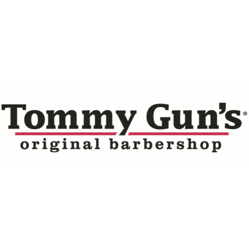 Tommy Gun's Original Barbershop Logo